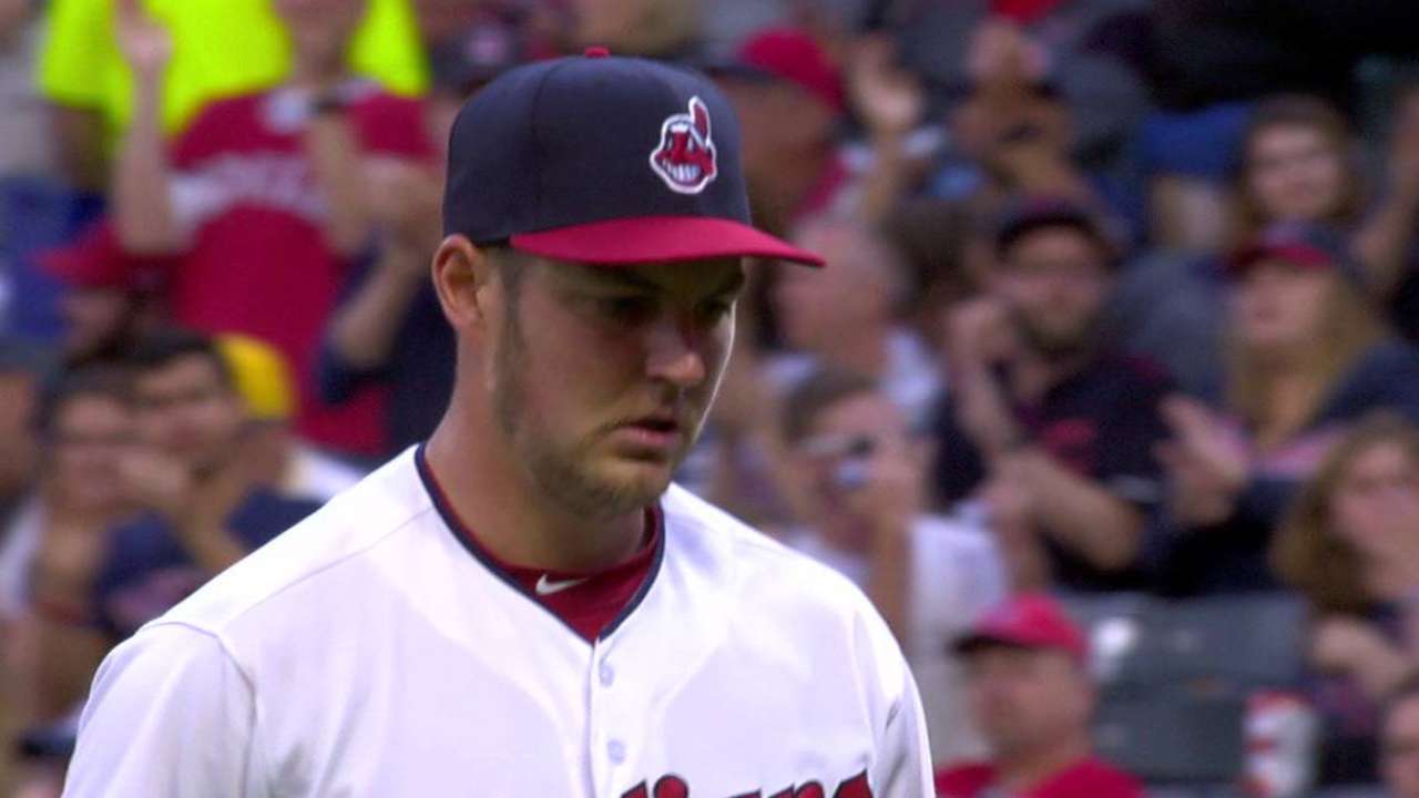 Bauer's 14th K for career high