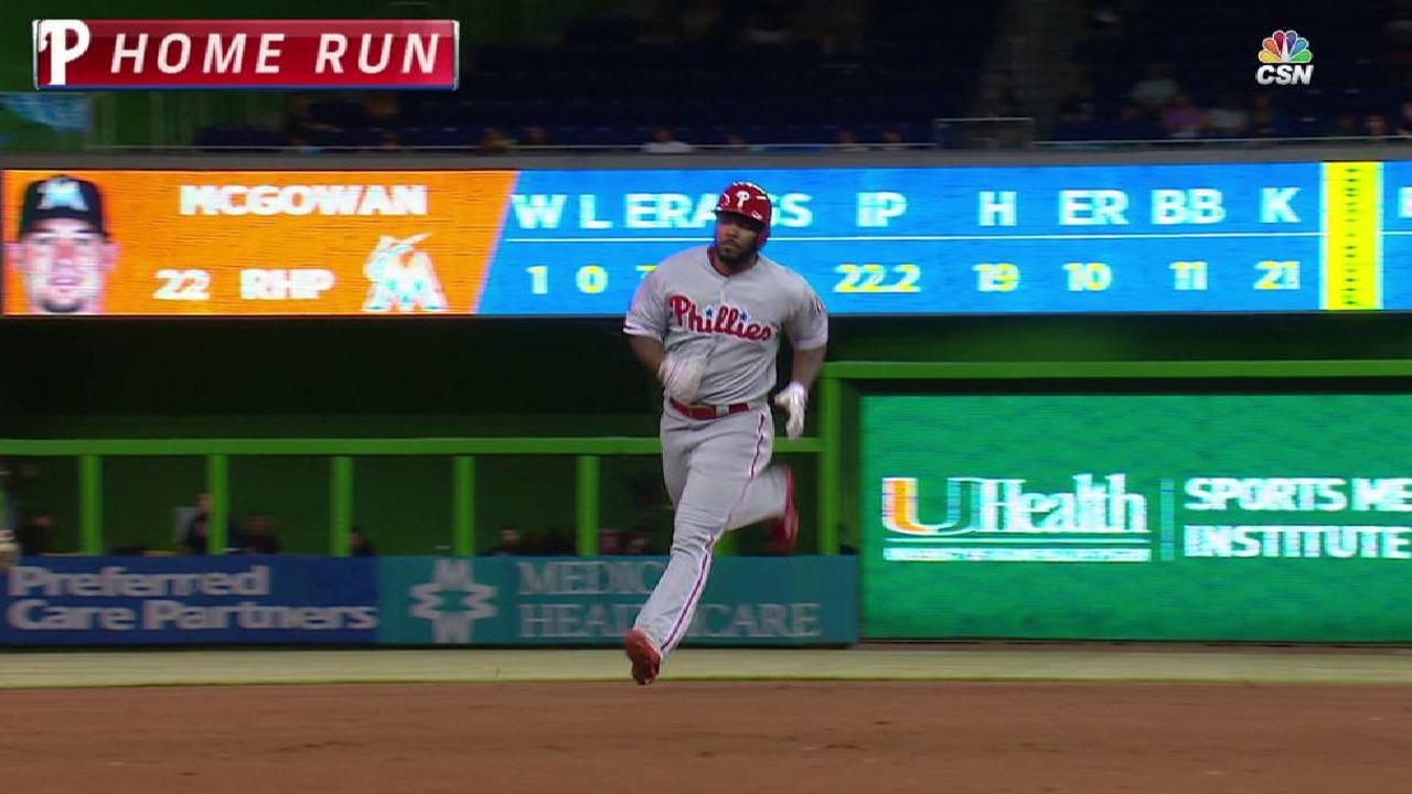Kendrick homers; Velasquez hurt in loss
