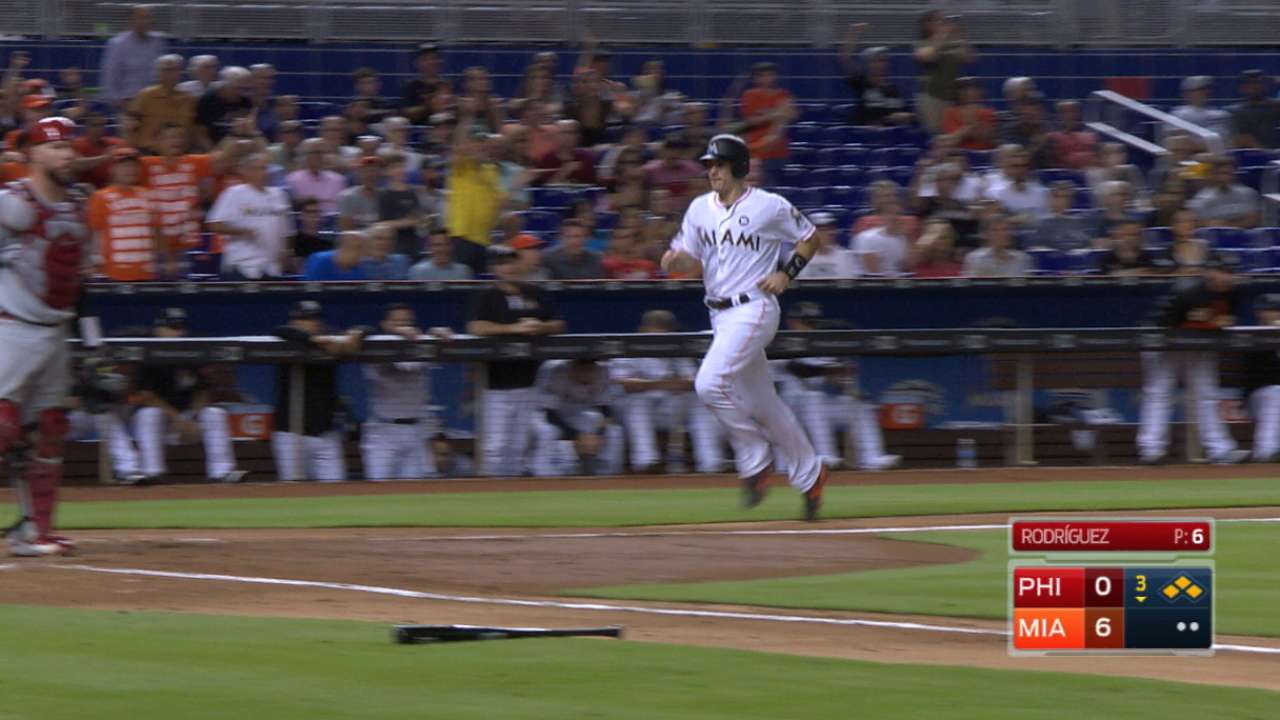 Miami's five-run 3rd