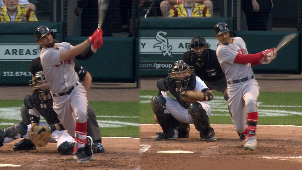 Red Sox hit six HRs to power past White Sox