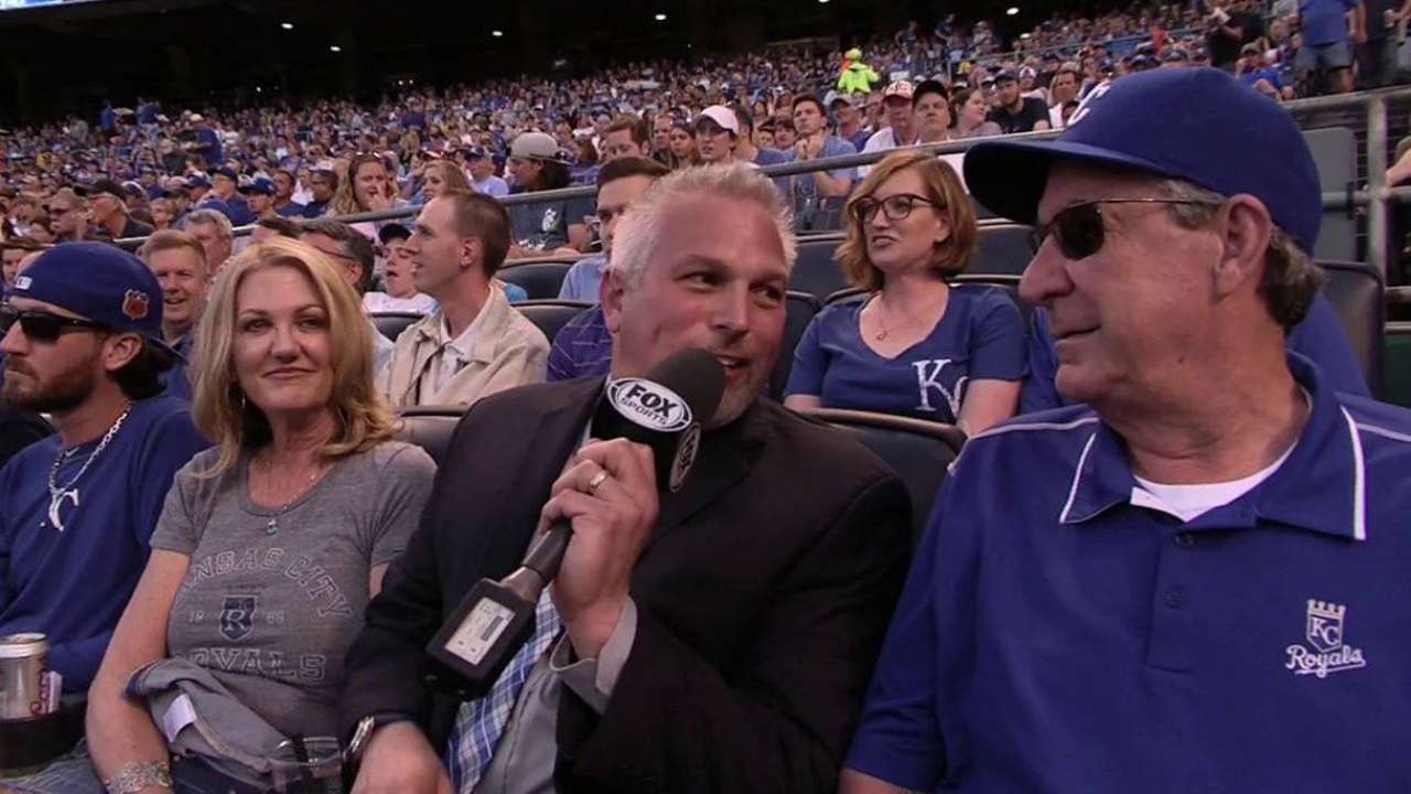 Skoglund's parents talk debut