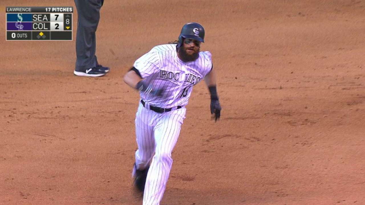 Blackmon's triple to right