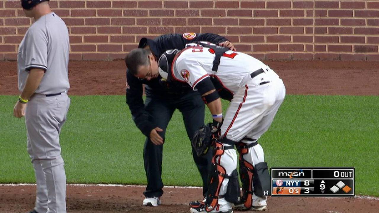 After ER visit for groin, O's Castillo put on DL