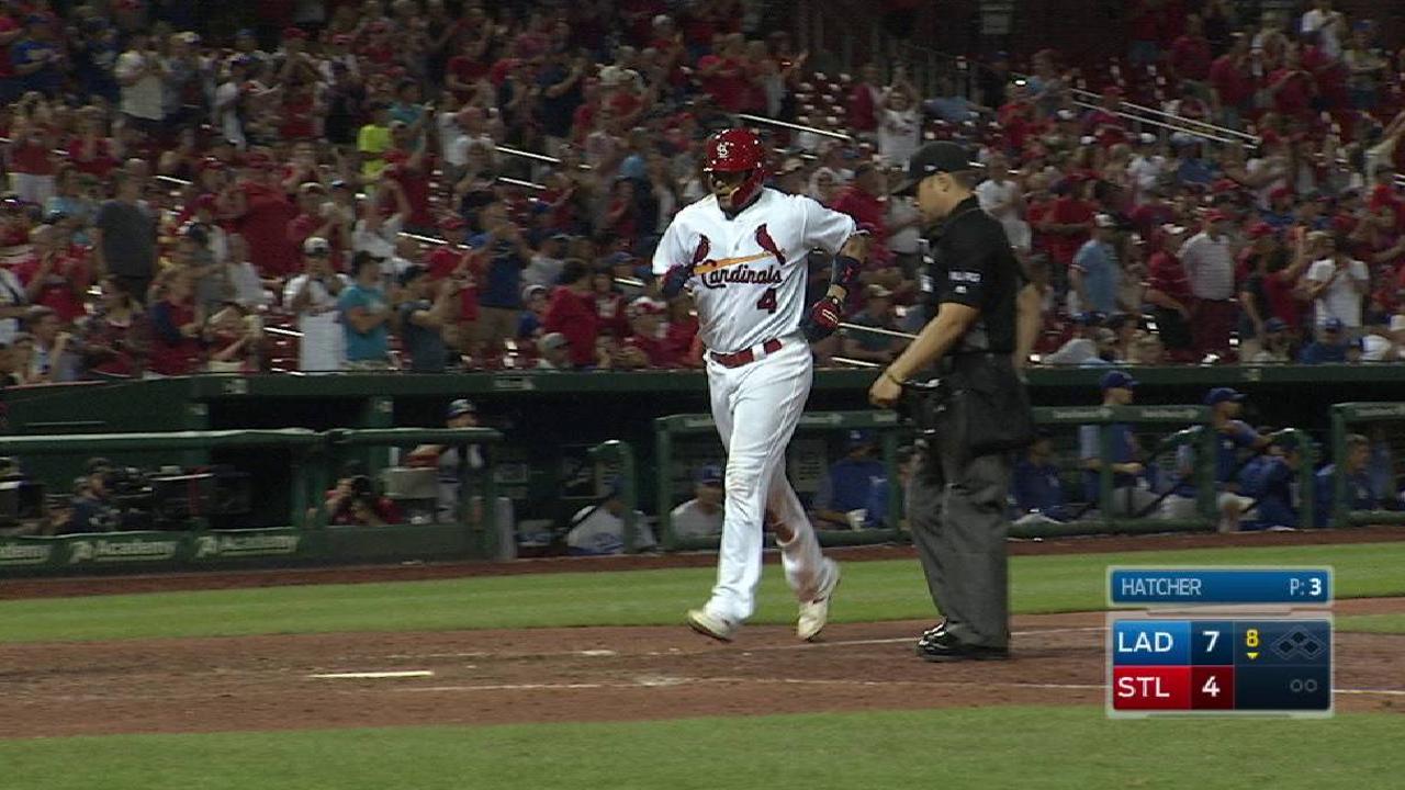 Molina's solo homer
