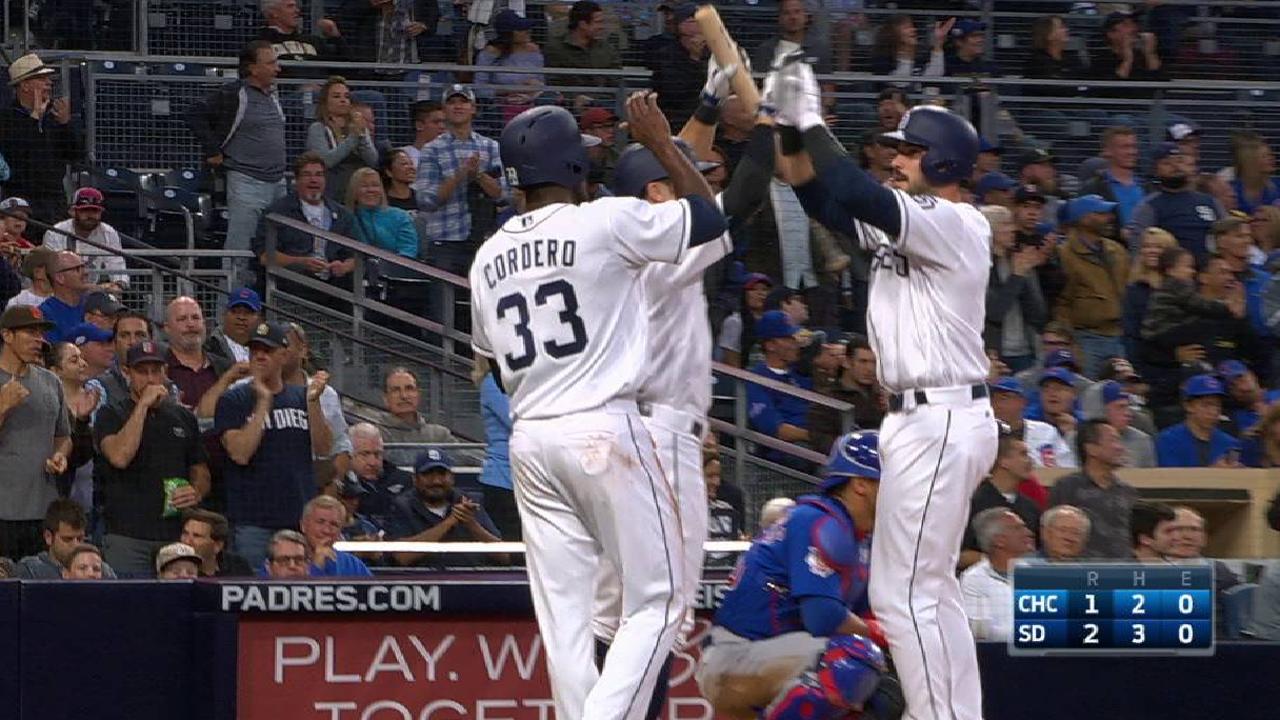 Hedges, Padres le propinaron a Cachorros su 5ta derrota al hilo