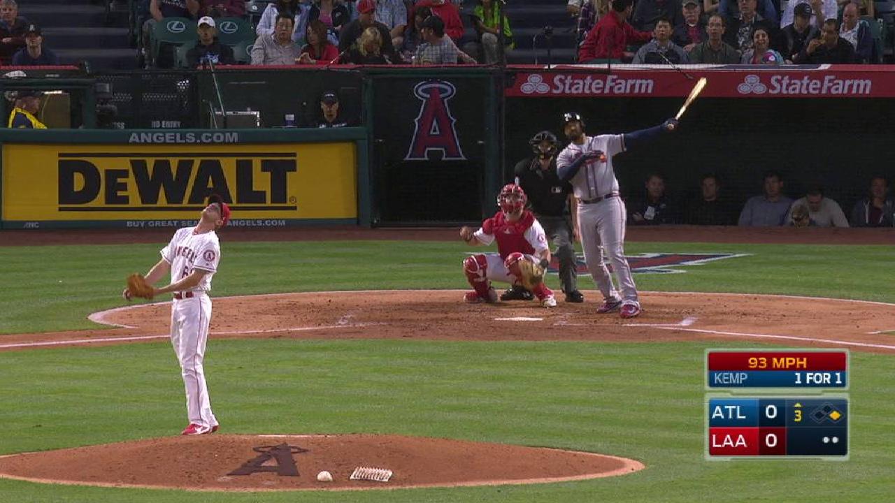 Kemp's two-run home run