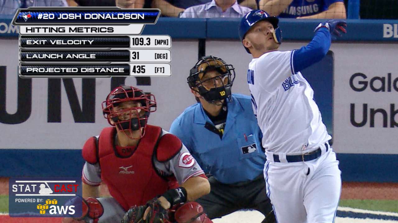 Donaldson's fifth-deck moonshot sets the tone