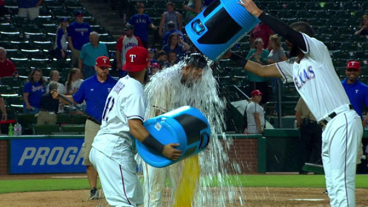Andrus on his stellar outing