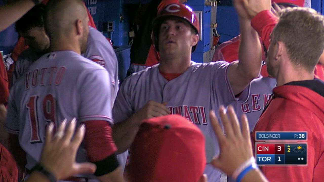 Peraza's dynamic performance caps big May