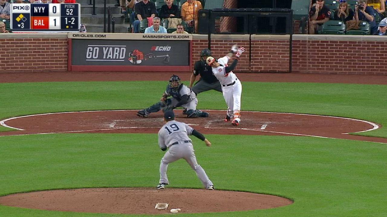 Tanaka's 500th strikeout