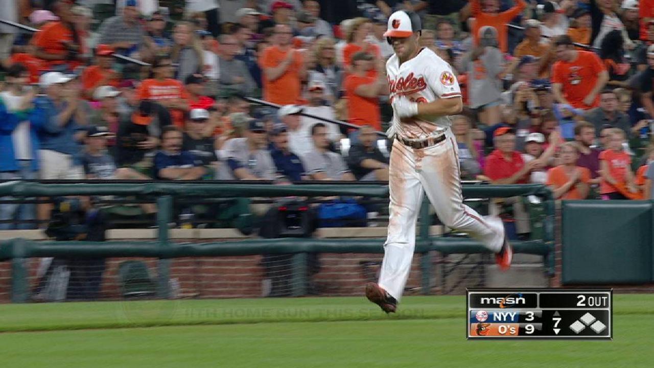 Davis' two-run home run