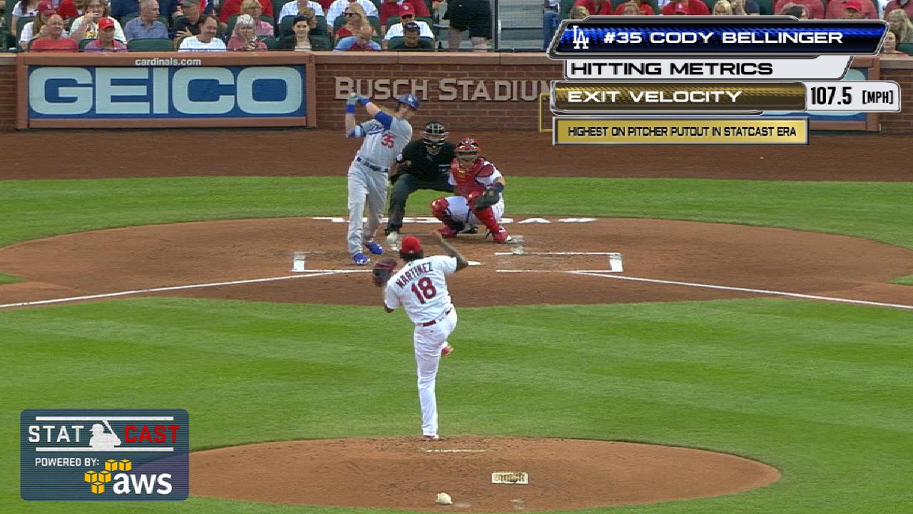 Statcast: Martinez nabs liner