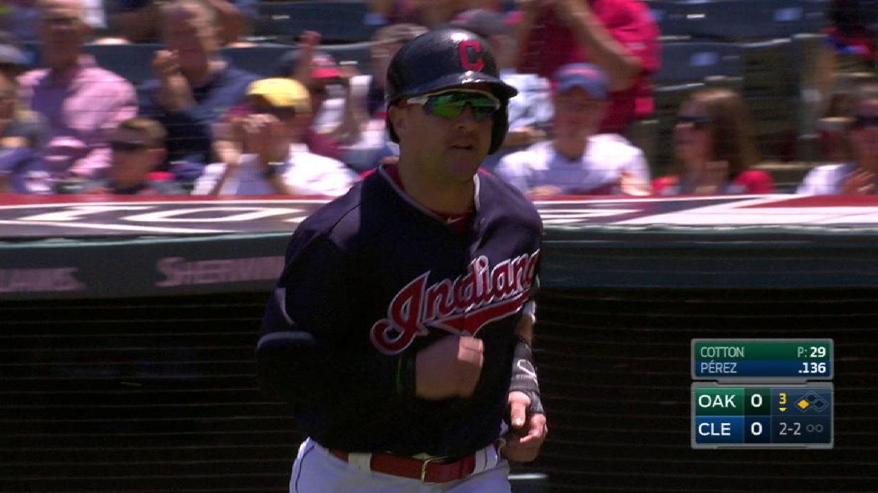 Robertson scores on wild pitch
