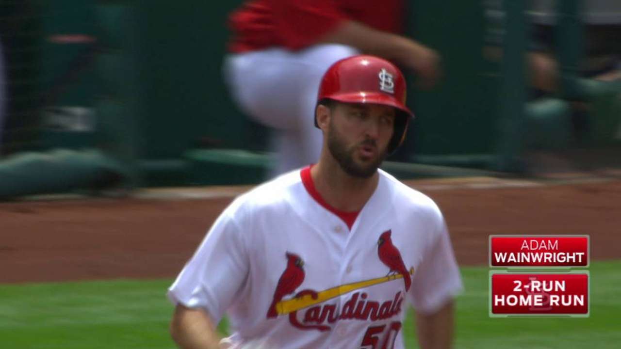 Wainwright hizo de todo en la victoria de San Luis sobre Dodgers