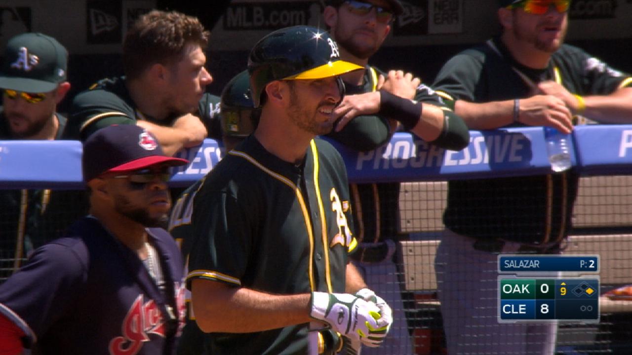 Rosales' two-hit game