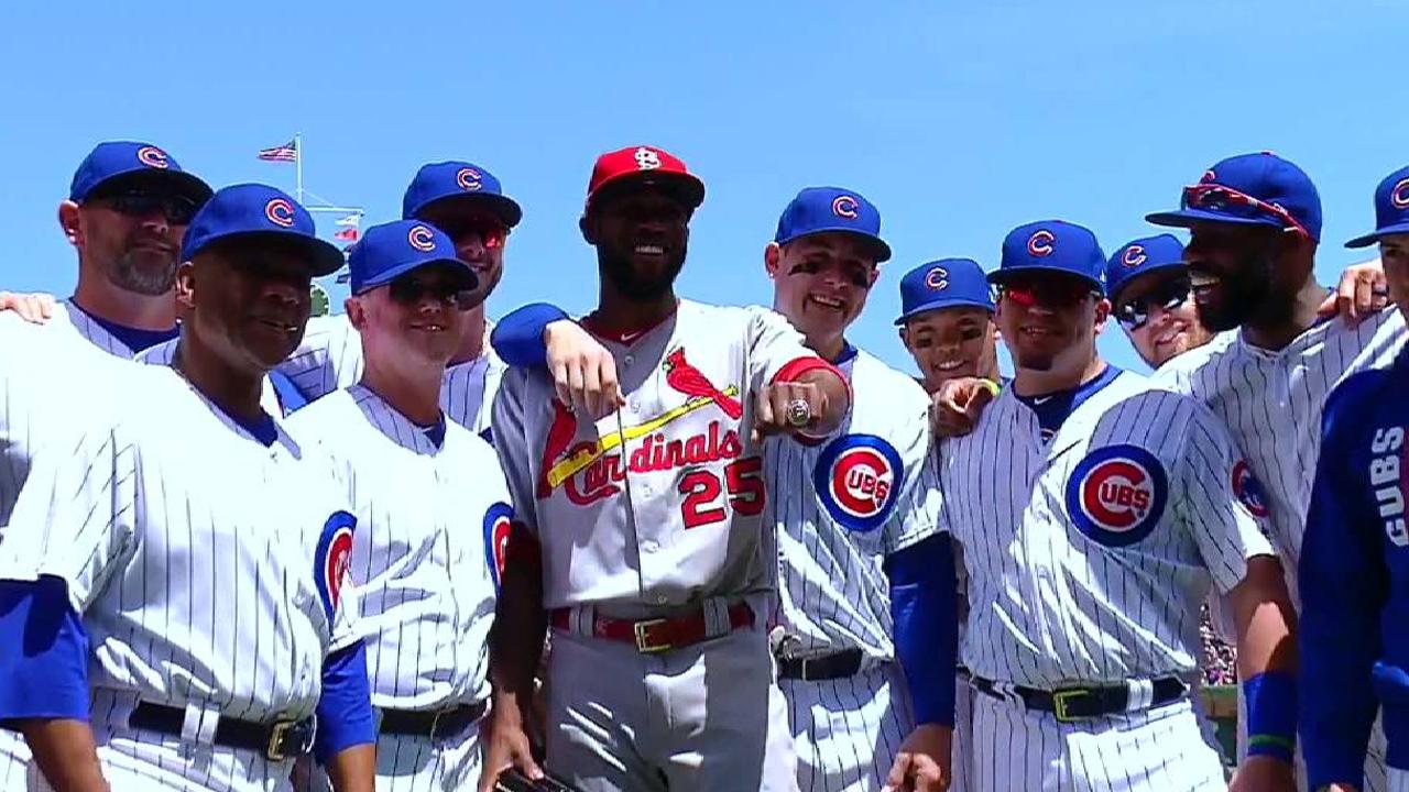 Fowler gets his ring, ovation
