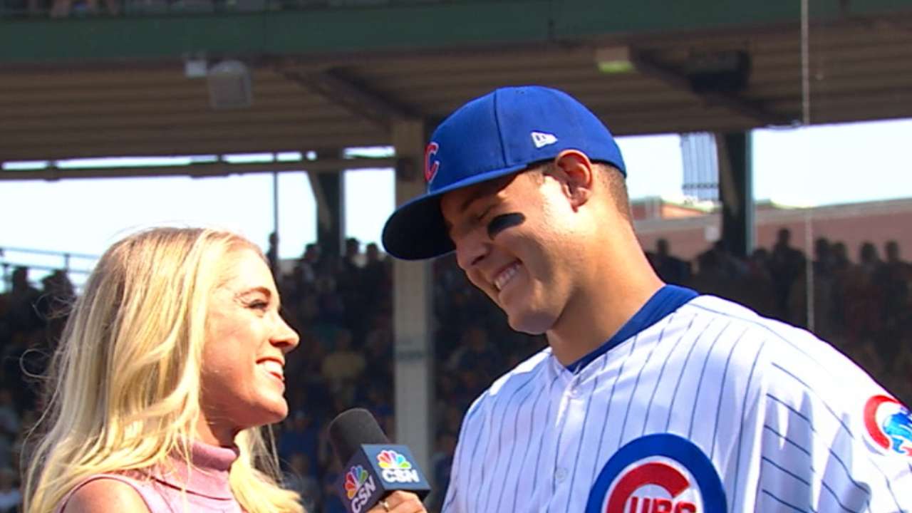 Rizzo on the 3-2 win