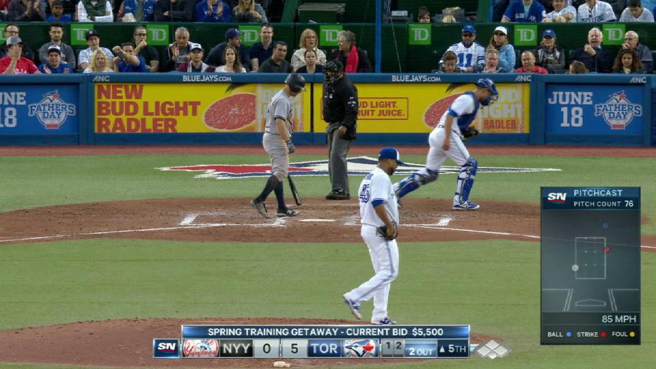 Liriano K's the side
