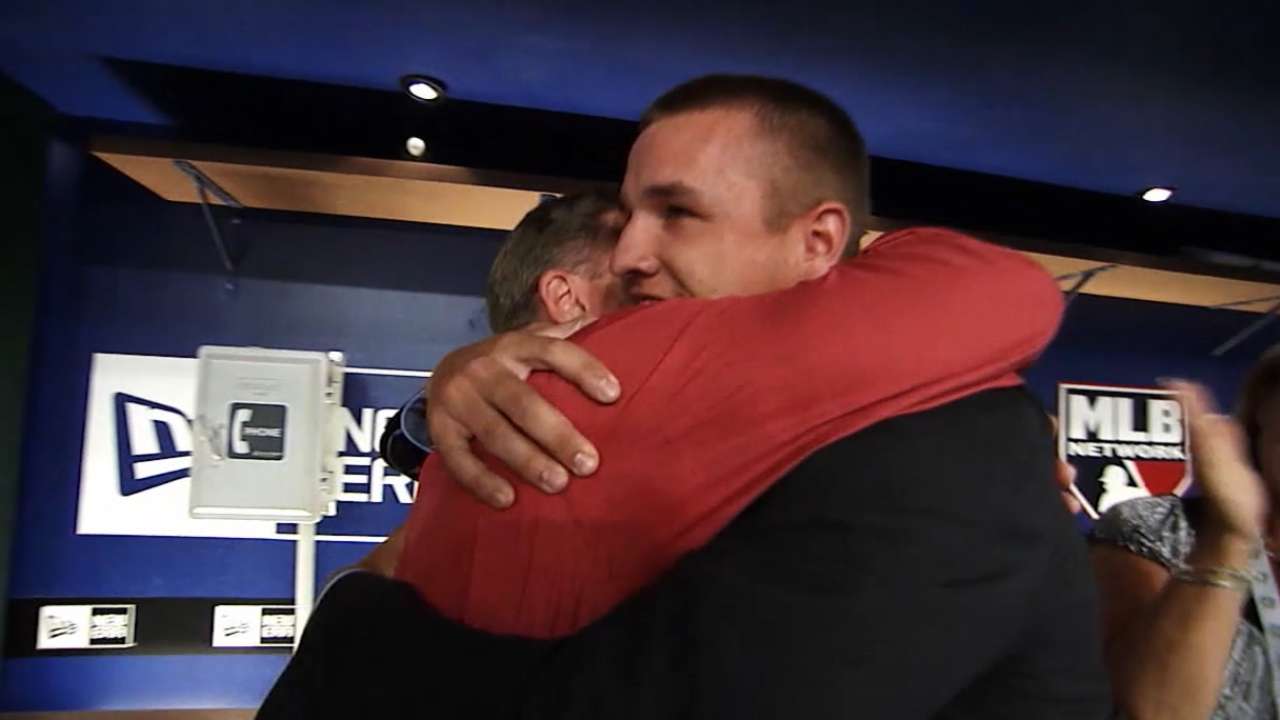 Executives recall Trout's Draft