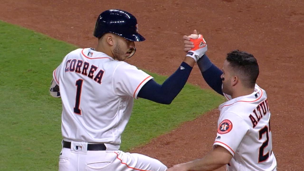 Correa wins AL Player of Month