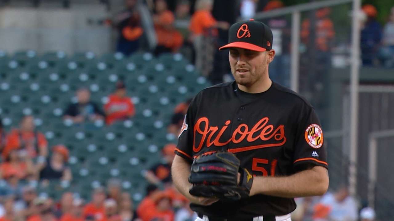 Orioles se imponen a Boston detrás de una sólida salida de Asher