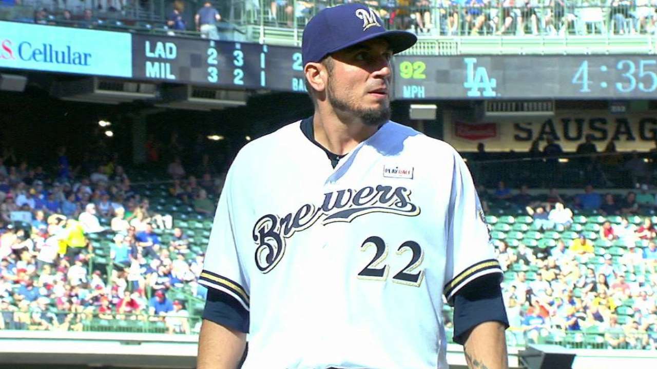 Garza escapes bases-loaded jam