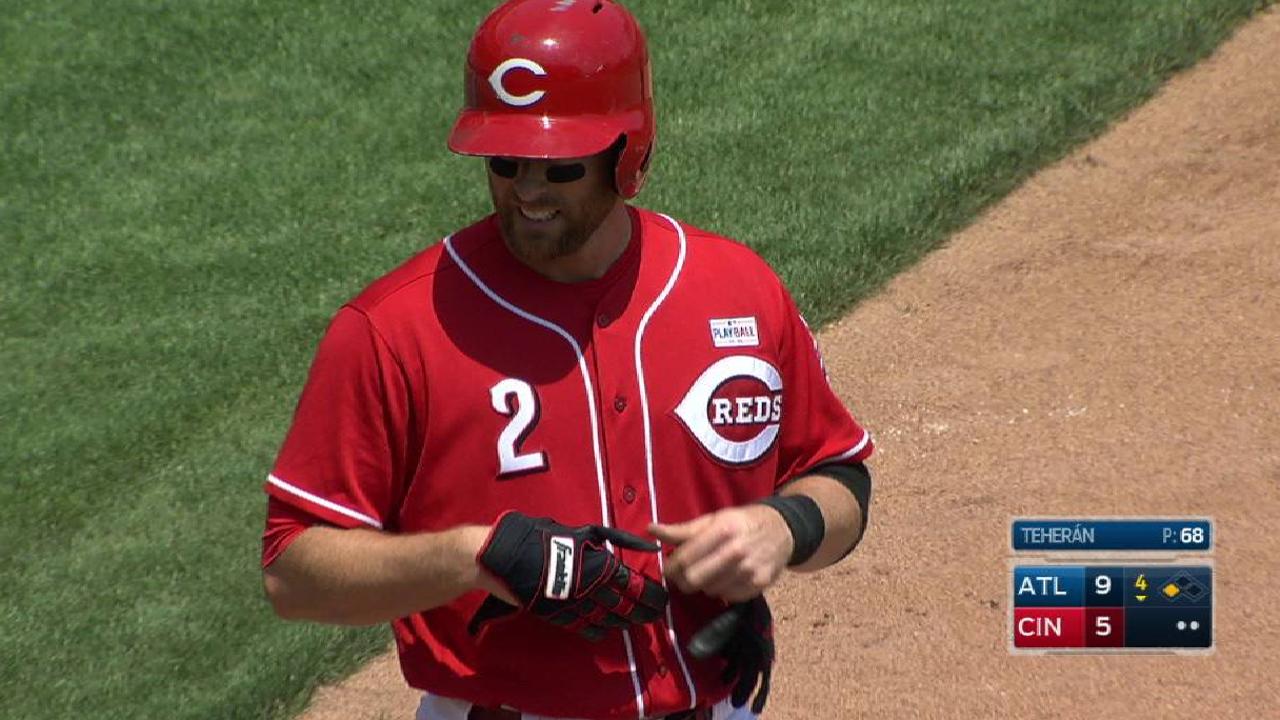 Cozart, Arroyo to DL; Reds recall Winker