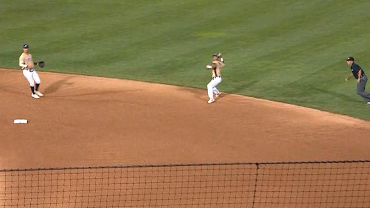 Caballero's defense in the 6th
