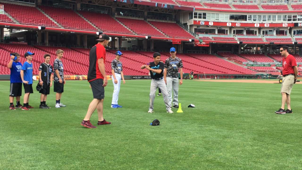 Reds host National PLAY Campaign for youth