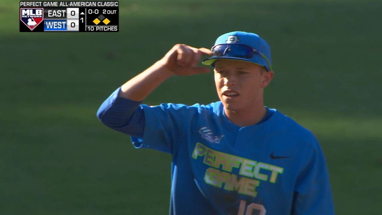 A's snag pair of infielders in varied Day 2