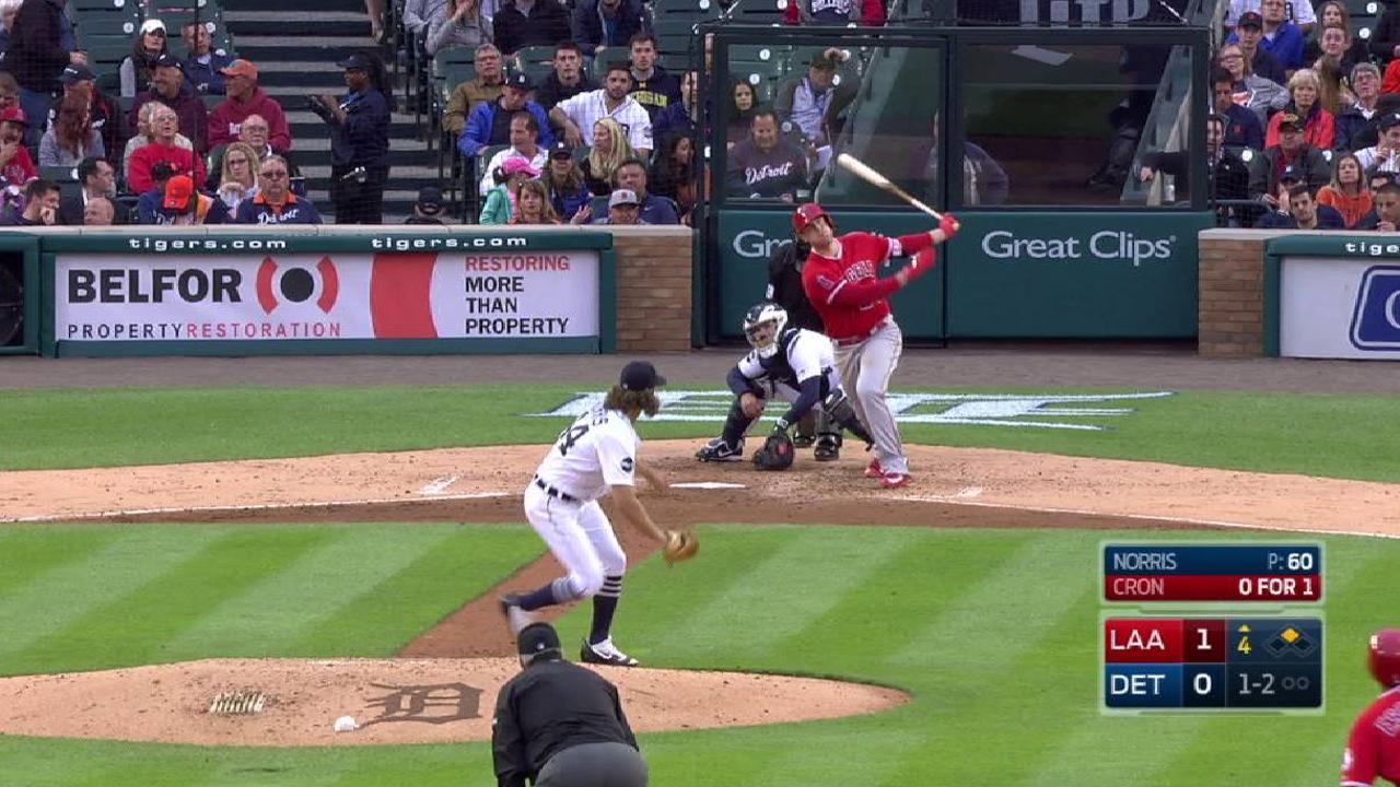 Cron's two-run homer