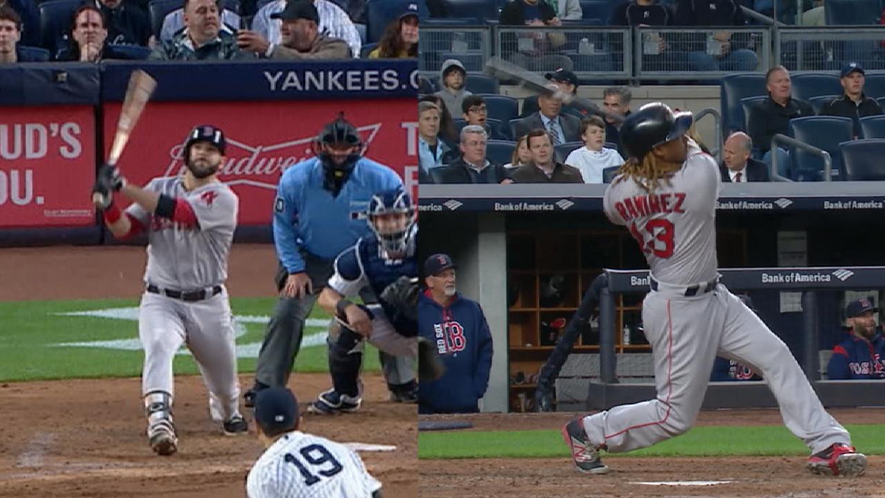 Moreland, Hanley go back-to-back