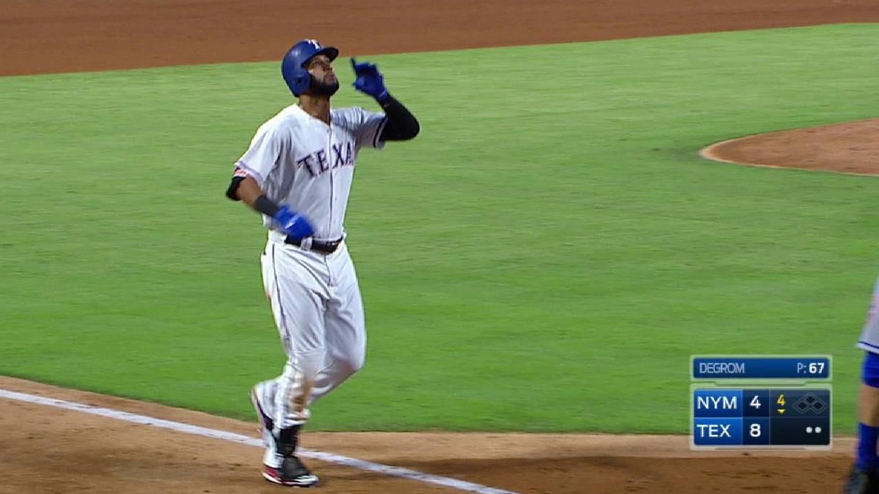 Mazara dio 4 hits y Rangers salieron de mala racha vs. Mets