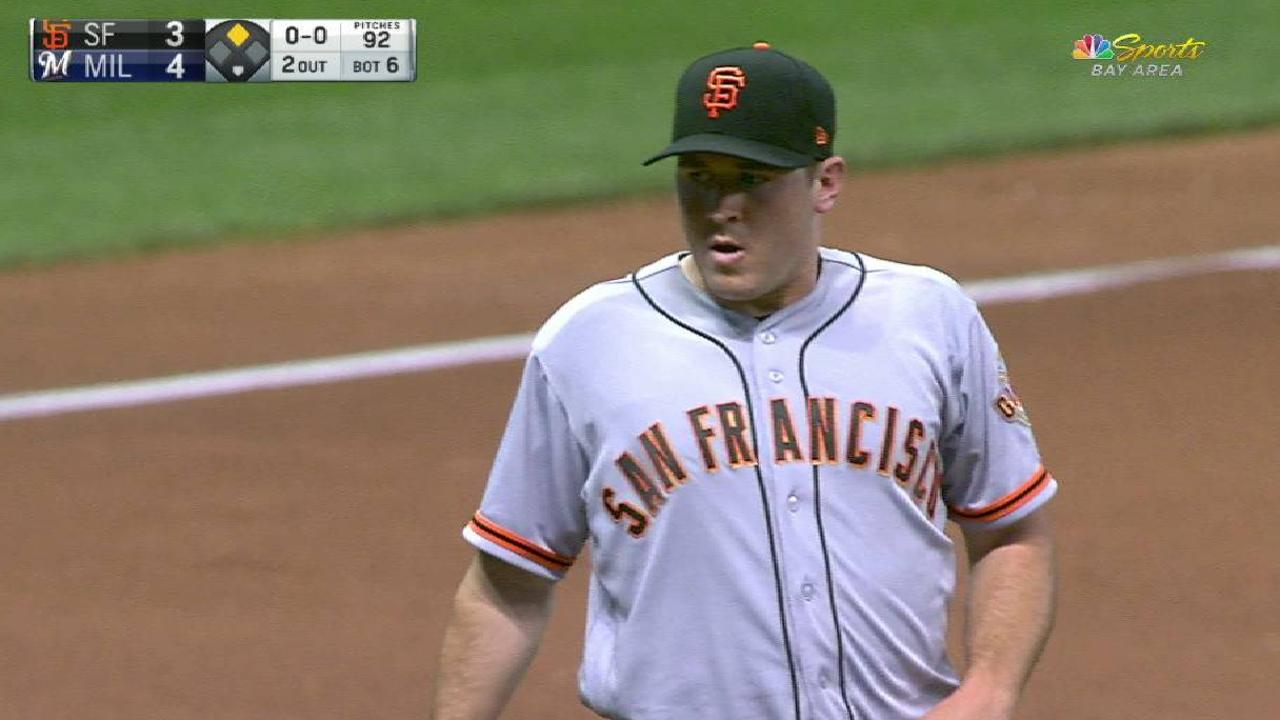 Bochy sees long-term potential in Blach