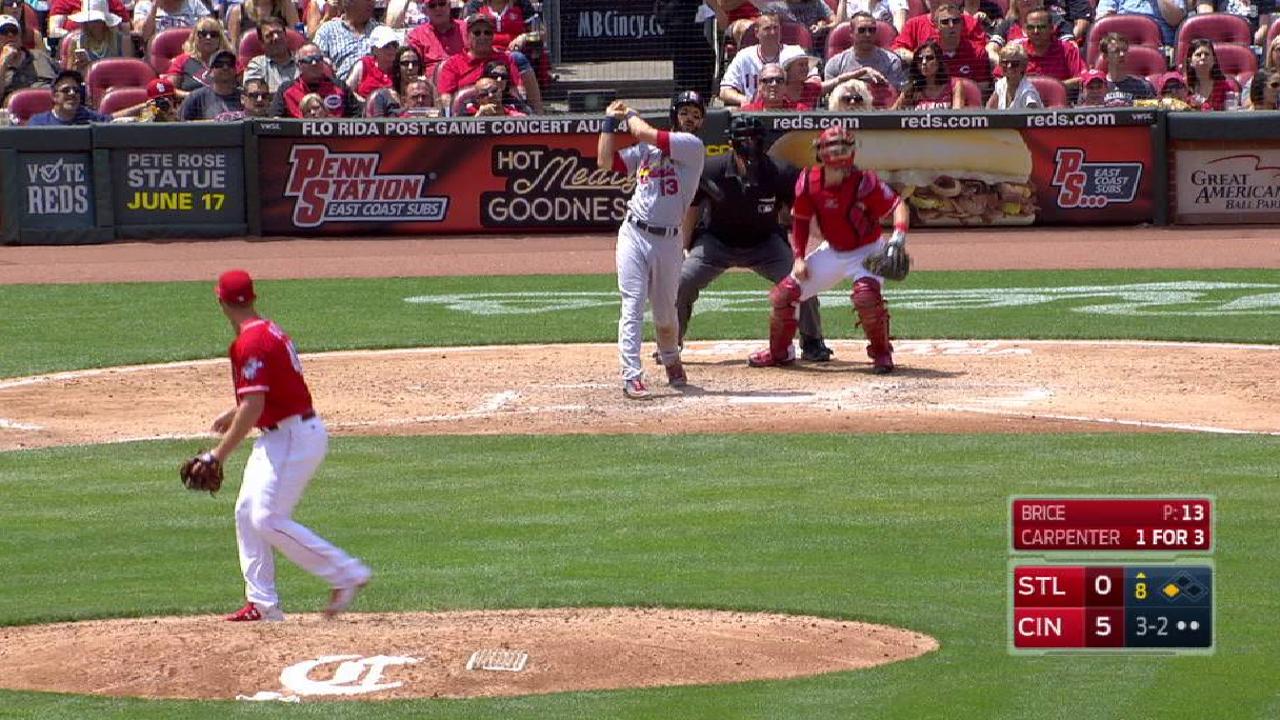 Leake, Cardenales tuvieron mala tarde ante Rojos