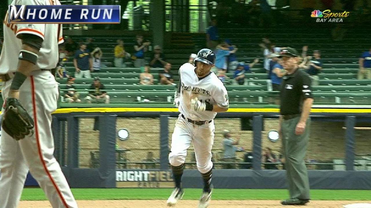 Sogard's solo home run