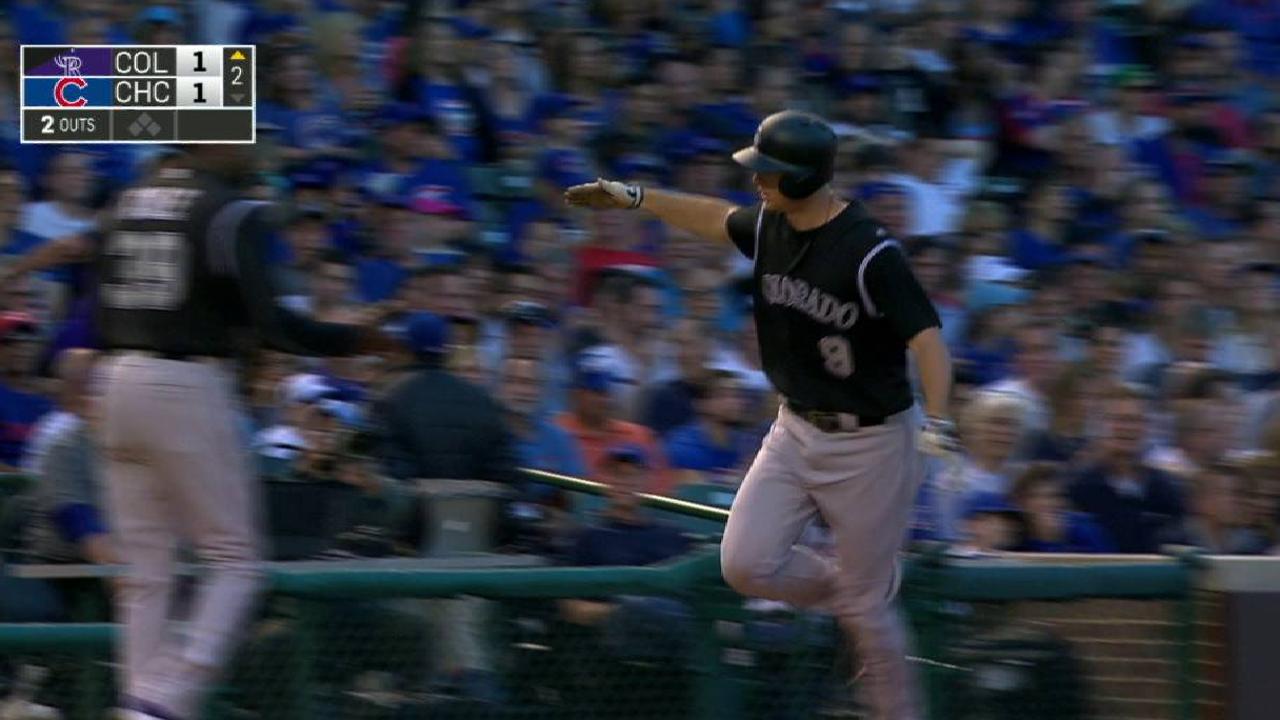 Tablazo de LeMahieu da victoria a Rockies sobre Cachorros
