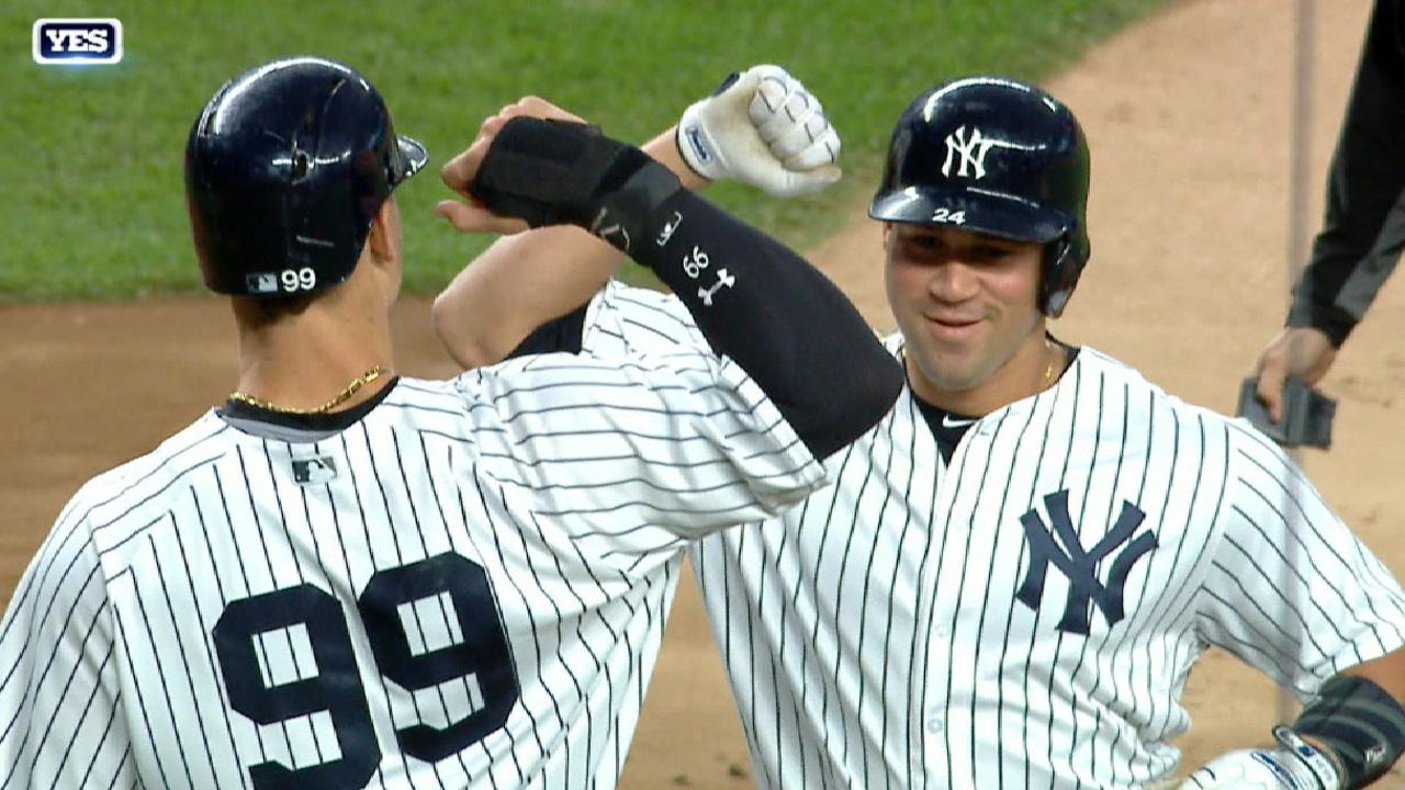 Gary Sánchez empieza a encenderse en los Yankees tras su lesión