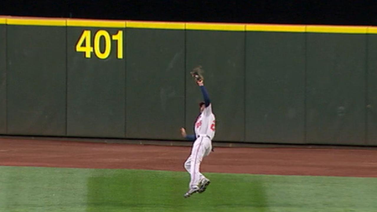 Must C: Buxton's acrobatic grab