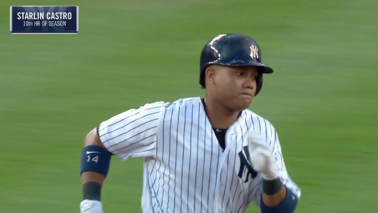 Castro's solo home run