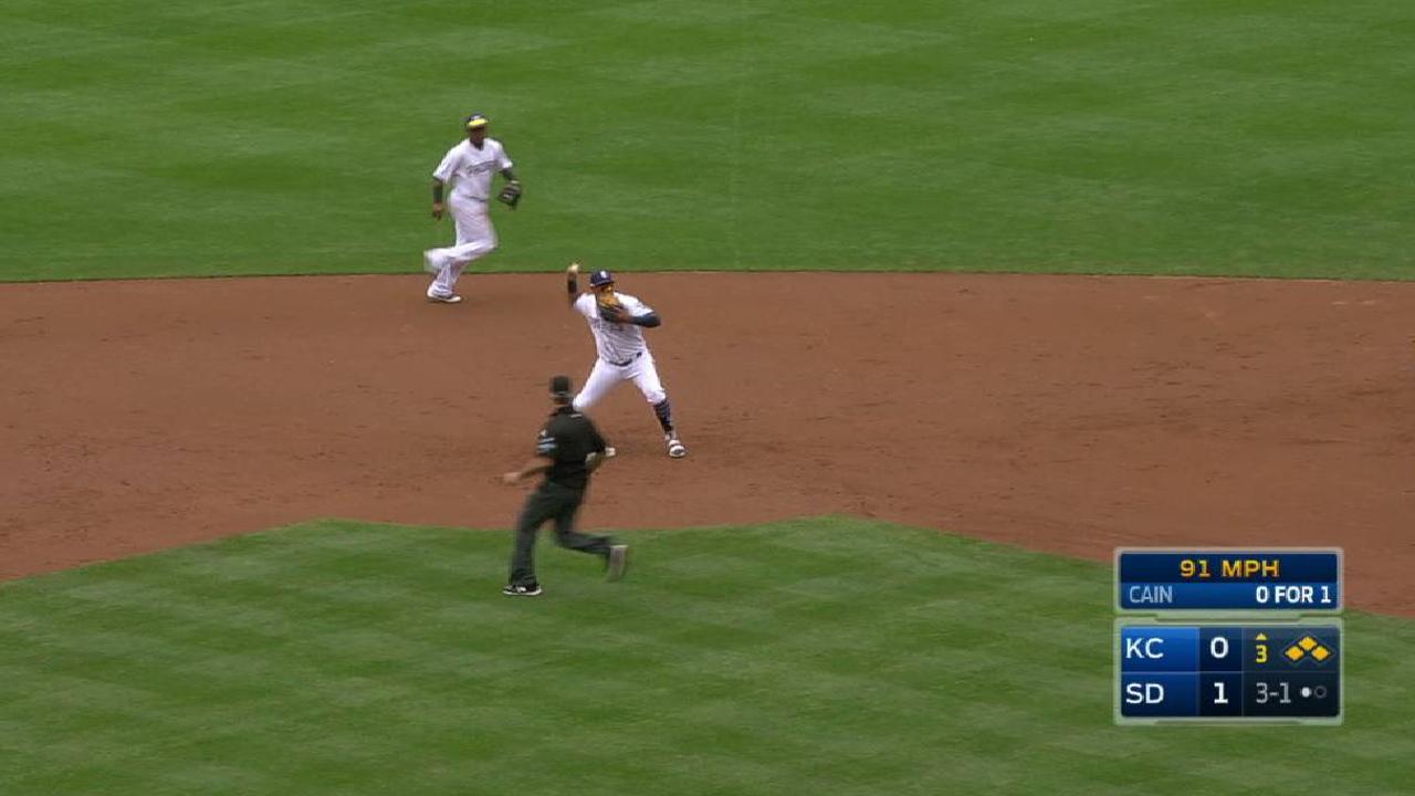 Friars escape jam with a DP