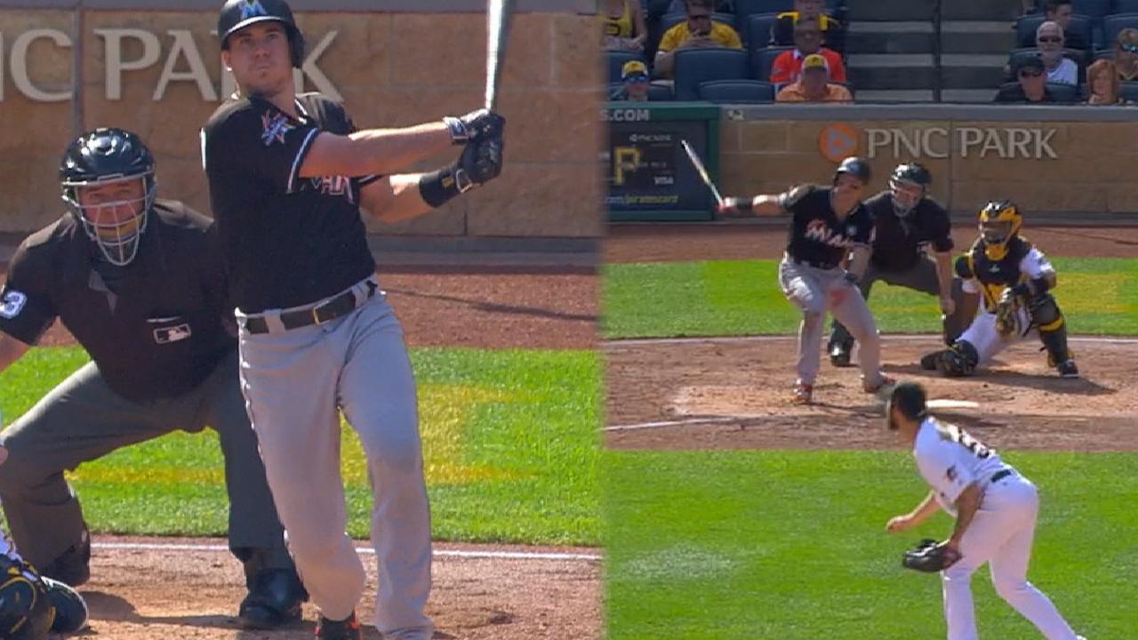 Marlins let lead slip after back-to-back jacks