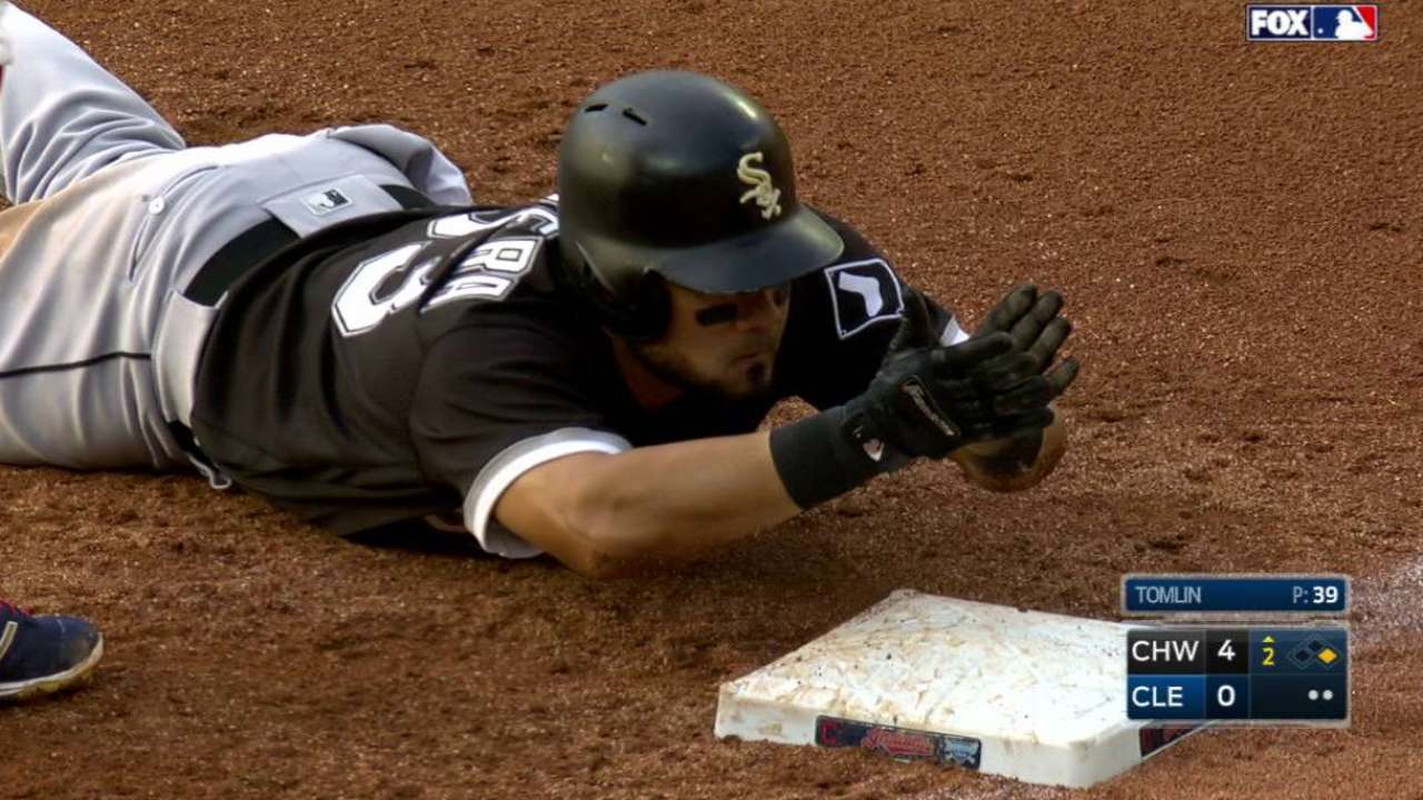 Melky's two-out, run-scoring hit