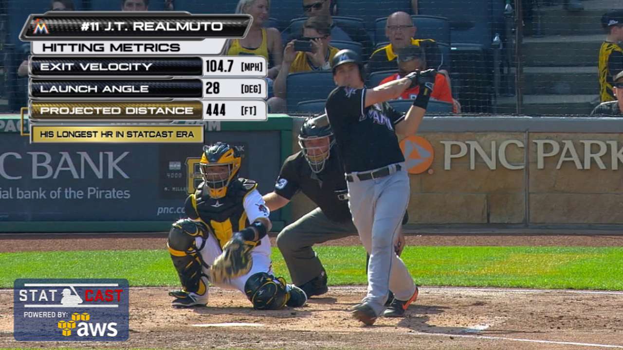 Statcast: Realmuto's solo homer