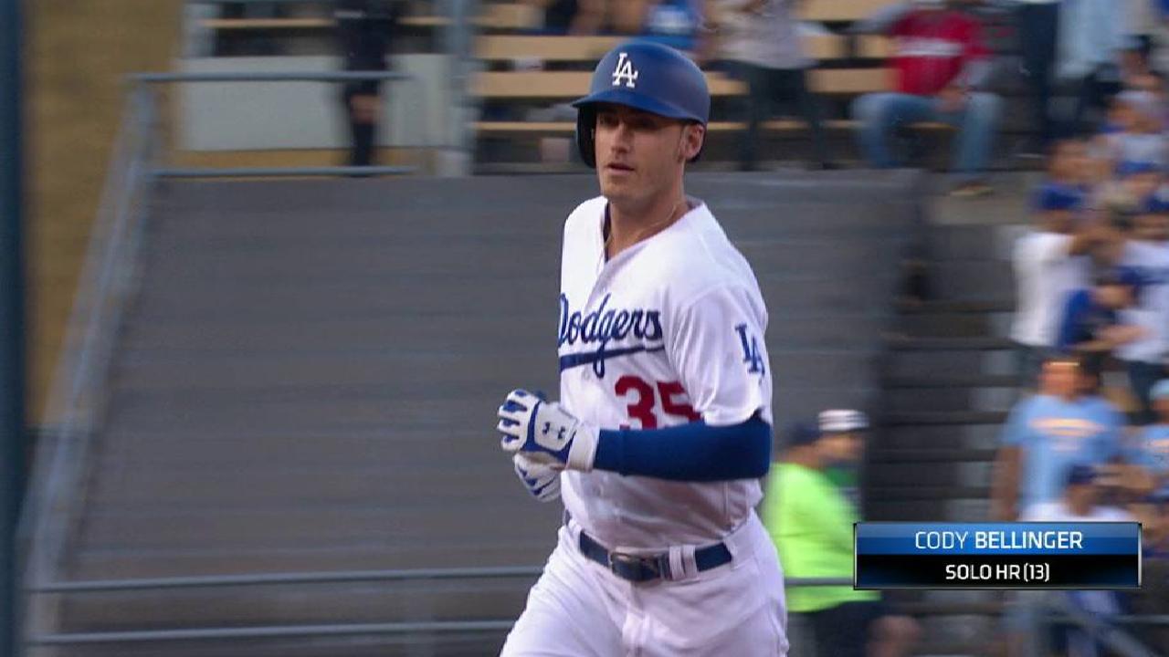 Bellinger's solo home run