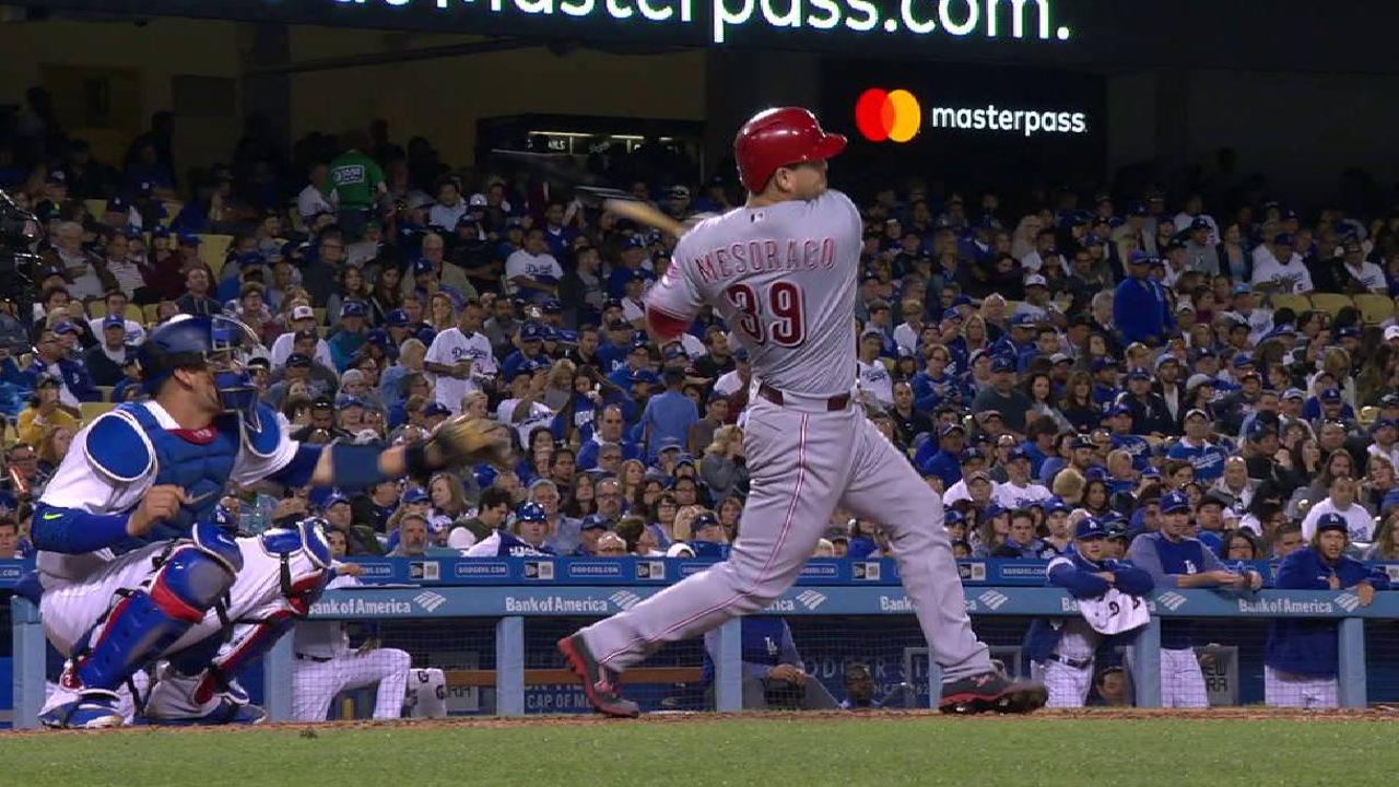 Mesoraco's three-run home run