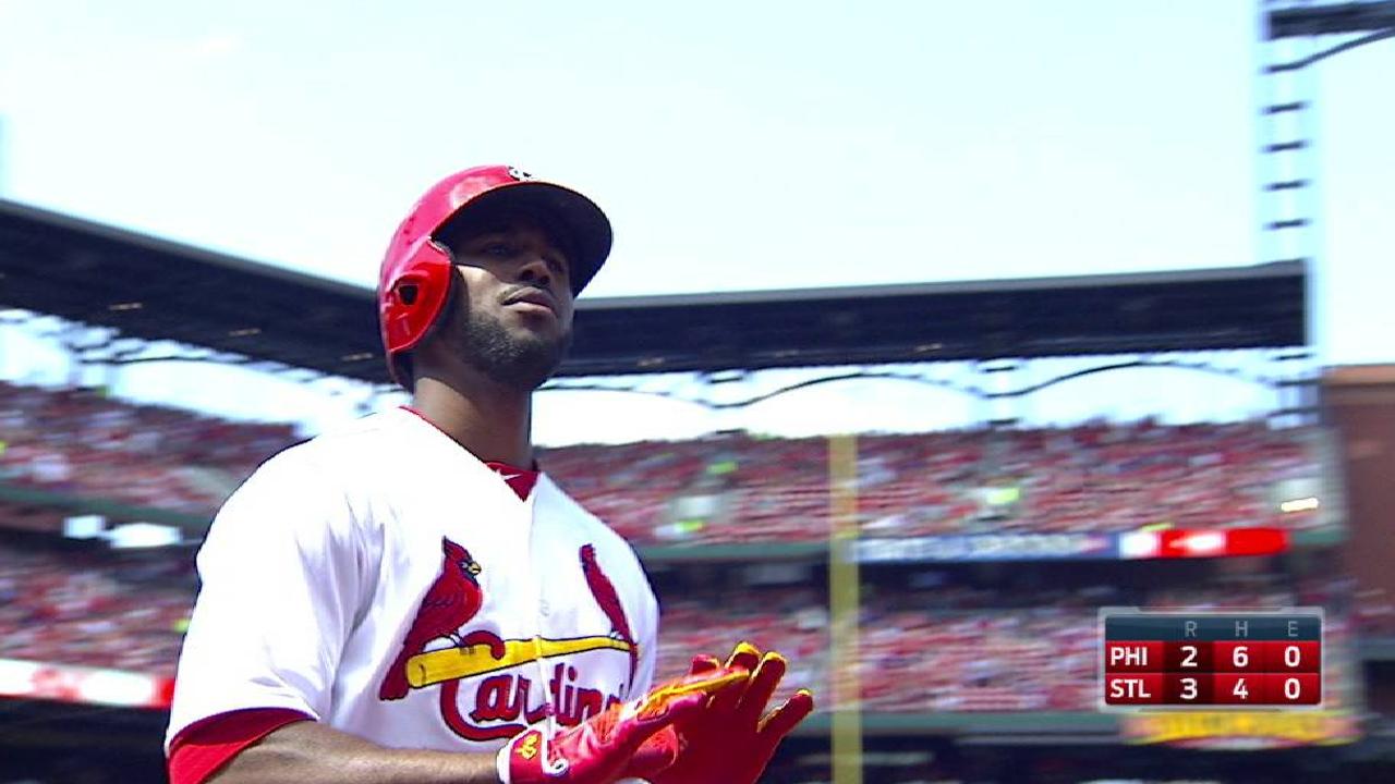 Dexter Fowler jonronea y San Luis le pasa la escoba a Filadelfia