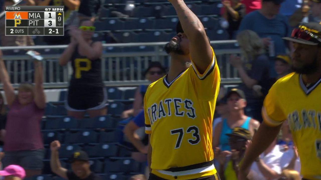 Rivero's four-out save