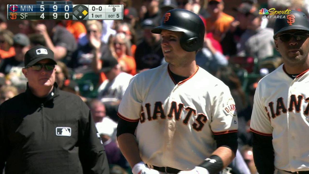 Los Gigantes derrotan a los Mellizos detrás de los bates de Posey y Núñez