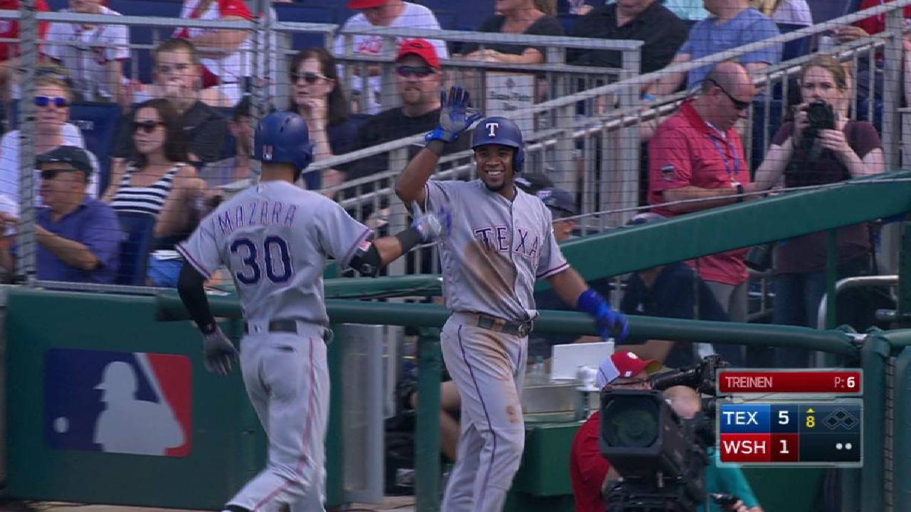 Rangers descifran a Scherzer y ganan en Washington